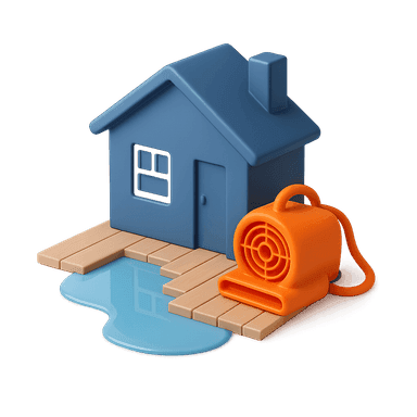Wood Floor Water Damage Repair icon